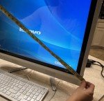 27” Touchscreen Lenovo Desktop with Windows 8