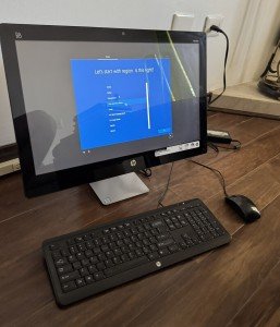HP Pavilion All-in-One Desktop with Core i3
