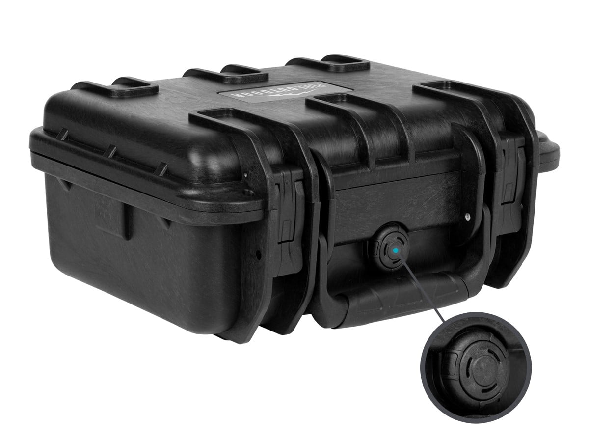 Weatherproof Hard Case for Drones - Black