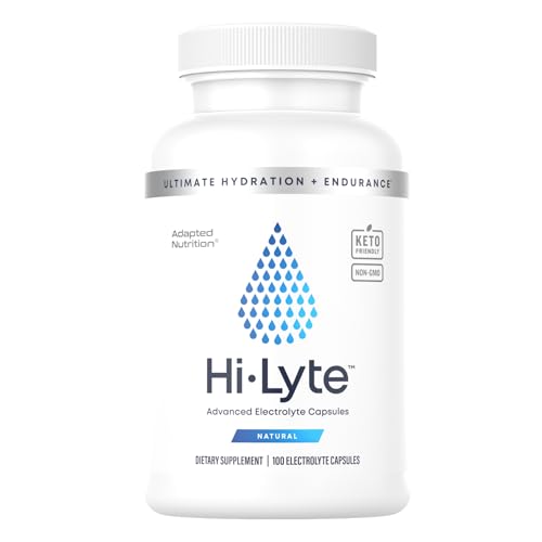 Hi-Lyte Rapid Rehydration Electrolyte Capsules | Vegan-Friendly | 100 Caps