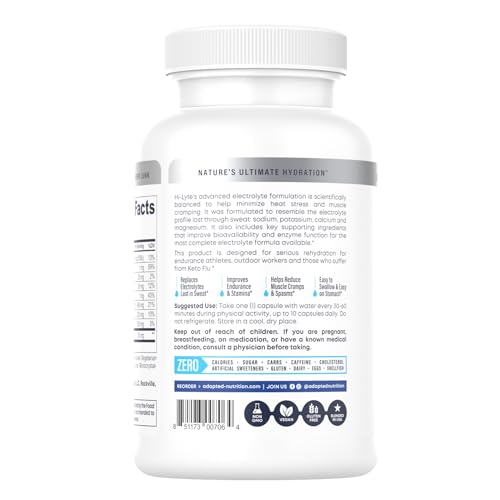 Rapid Rehydration with Hi-Lyte Electrolyte Capsules | Vegan