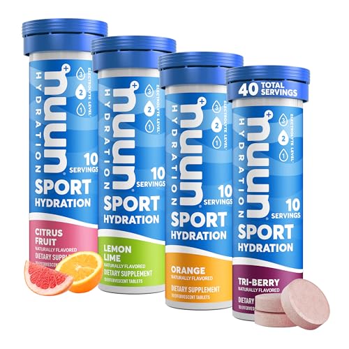 4 Pack Nuun Sport Electrolyte Tablets, Mixed Citrus Berry