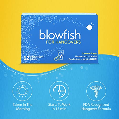 Blowfish Hangover Remedy - Fast Hangover Relief