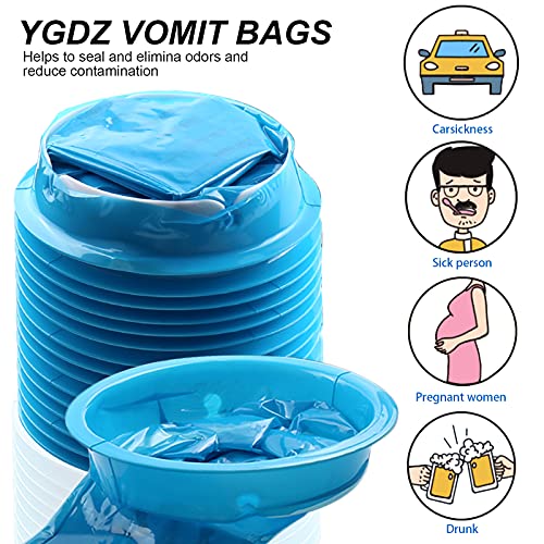 15 Pack Disposable Vomit Bags - Nausea Relief