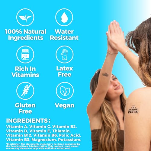 Revitalize with 28-Pack of Party Patches - Natural Ingredients