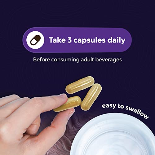 Hangover Relief Pills with DHM, Milk Thistle & Electrolytes