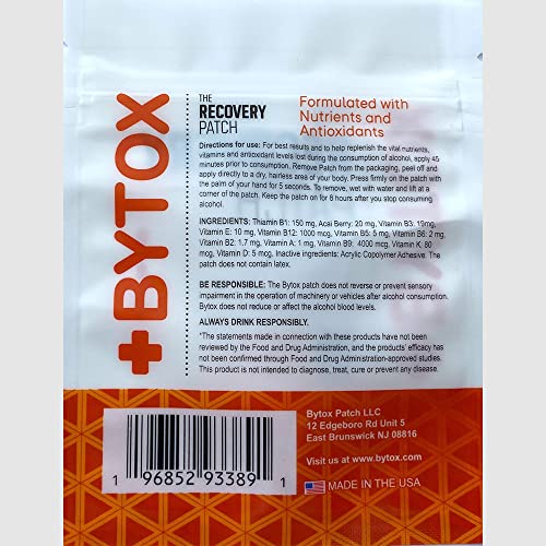 10 Pack Bytox Recovery Patch