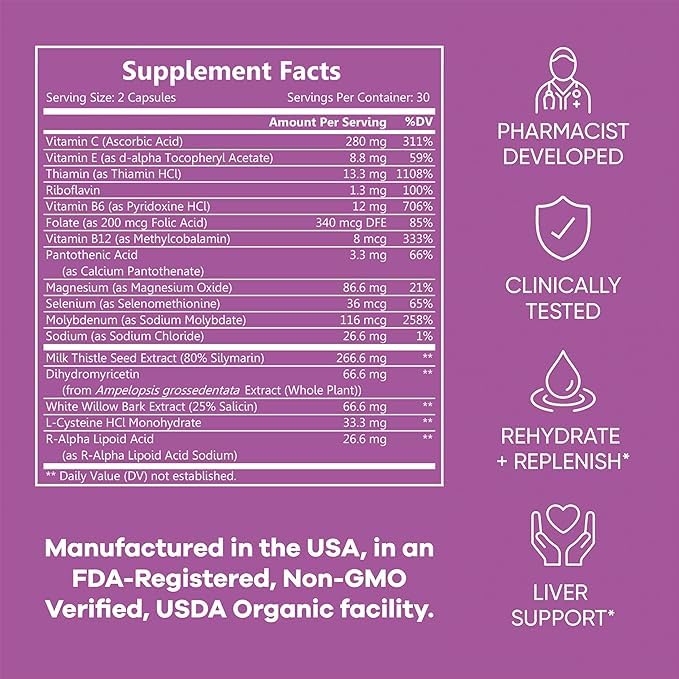 Hangover Kit: Hydrate, Detox, Recover with Good Morning