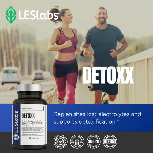 LES Labs DeToxx - Morning Recovery, Liver Support - 60 Capsules