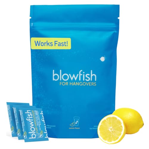Blowfish Hangover Relief Tablets - FDA-Recognized - 20 Count