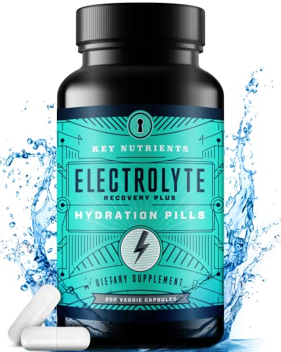 Hydrating Electrolyte Salt Pills - 200 Capsules