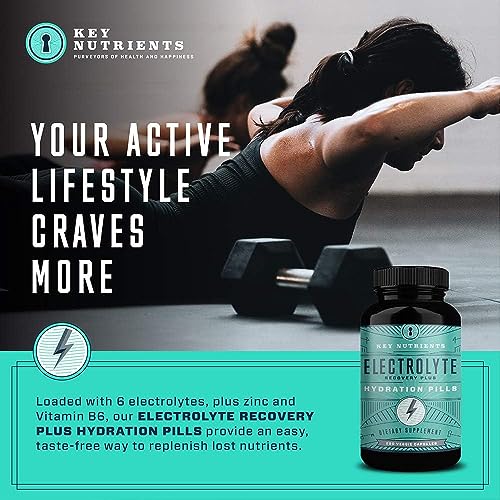 Hydrating Electrolyte Salt Pills - 200 Capsules