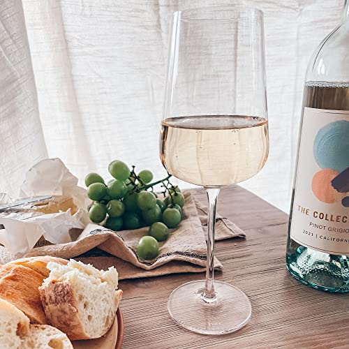 Shirley White Wine Glasses - Set of 4