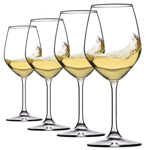 Italian White Wine Glass Set for Parties & Weddings