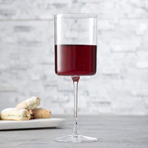 JoyJolt Claire Red Wine Glass Set - 14oz