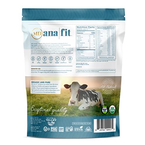 Organic Milk Chocolate Whey Protein Powder, 2lb