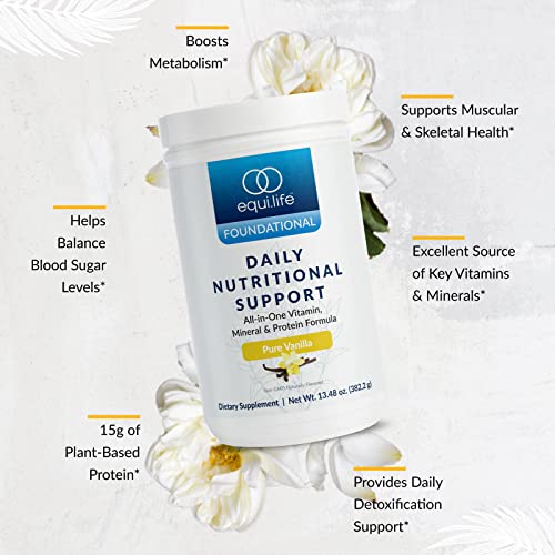 All-in-One Vegan Protein Powder with Multivitamin & More