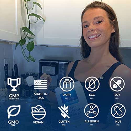 All-in-One Vegan Protein Powder with Multivitamin & More