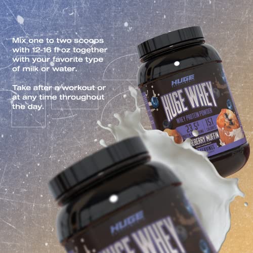 Huge Whey Protein Concentrate - Clinically Dosed Formula