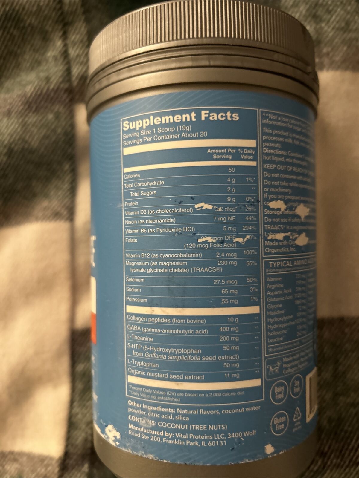 NEW Vital Performance SLEEP ￼ ORANGE VANILLA 13.6 oz EXP 3/2023