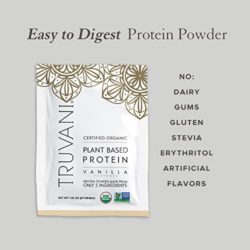 Truvani Organic Vegan Protein Powder Sampler