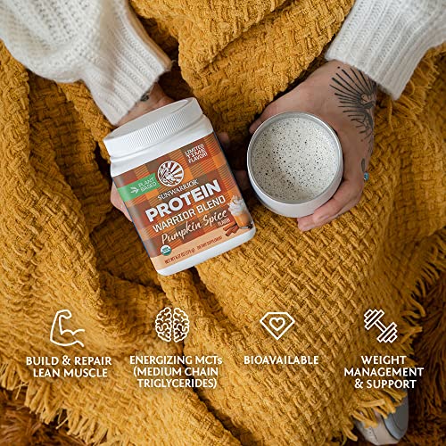 Organic Vegan Protein Powder with BCAA - Pumpkin Spice