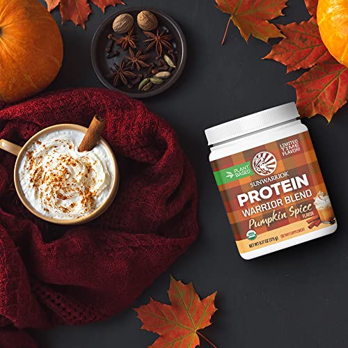 Organic Vegan Protein Powder with BCAA - Pumpkin Spice