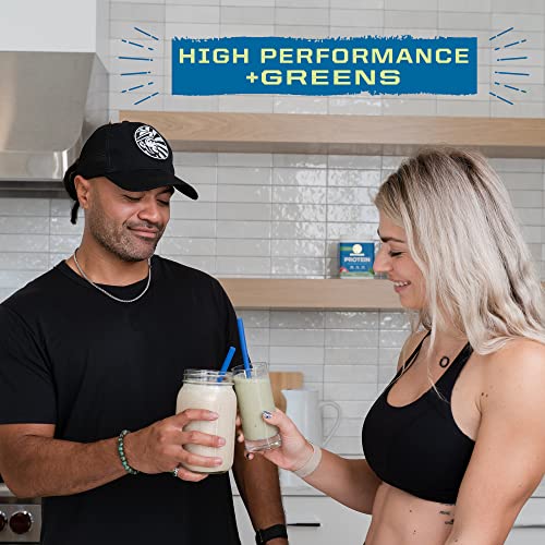 Organic Vegan Protein Powder with BCAA & Greens