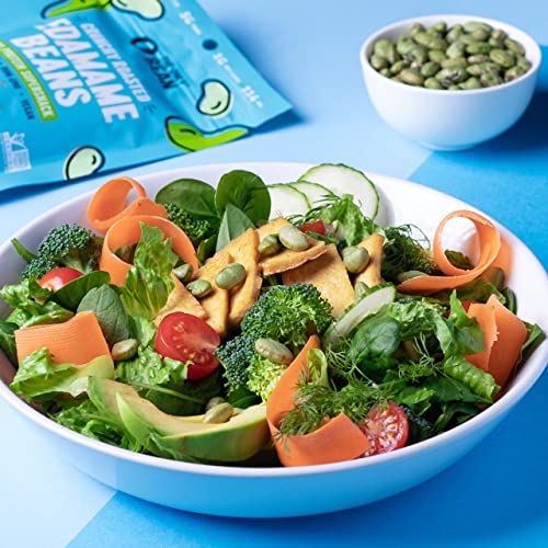 Dry Roasted Edamame Beans Variety Pack: Low Carb, High Protein Snack
