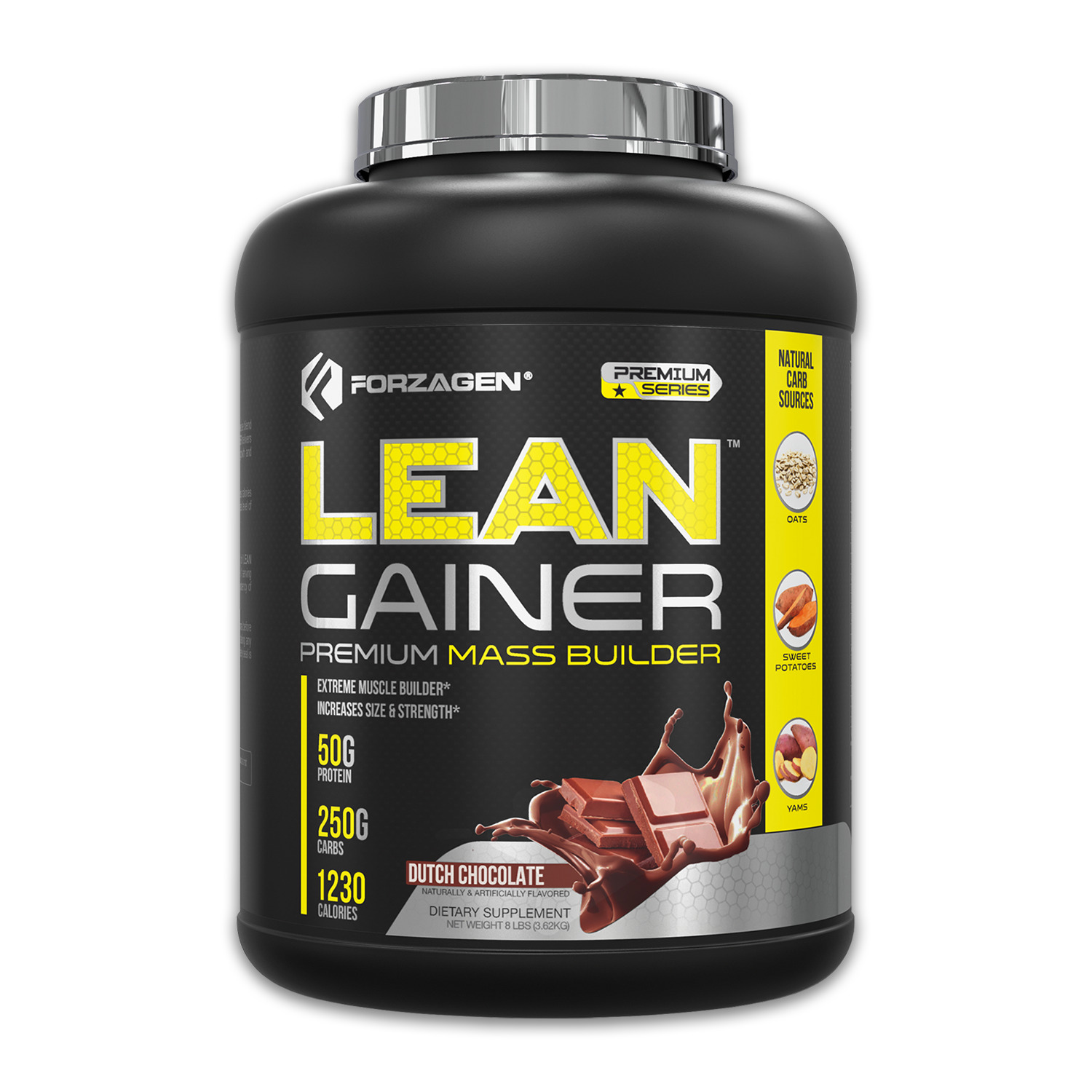 Forzagen Natural Carbs Lean Gainer Protein Supplement
