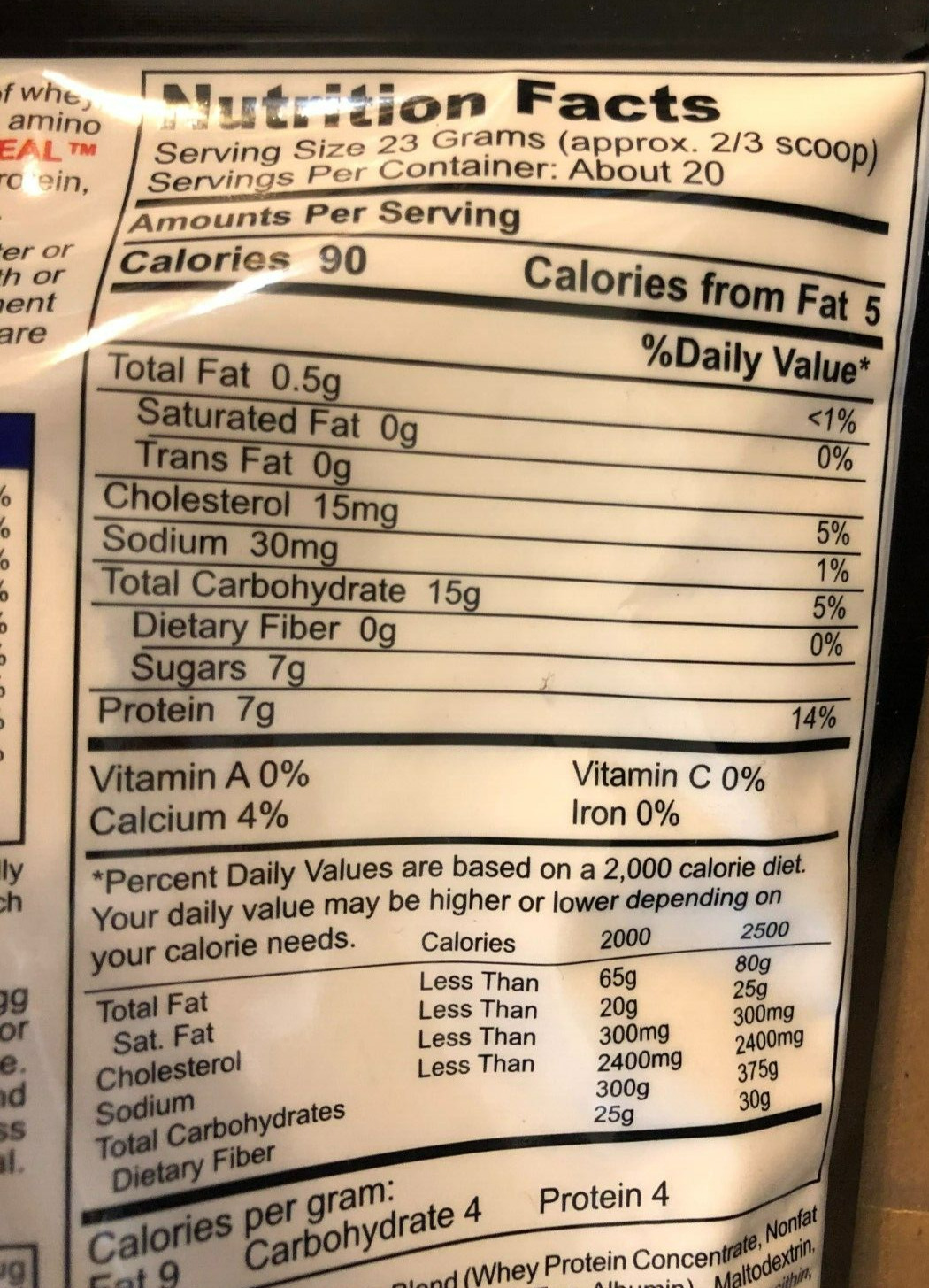 Vanilla Milkshake Protein: Lean Meal in 1 lb Eco-Pouch