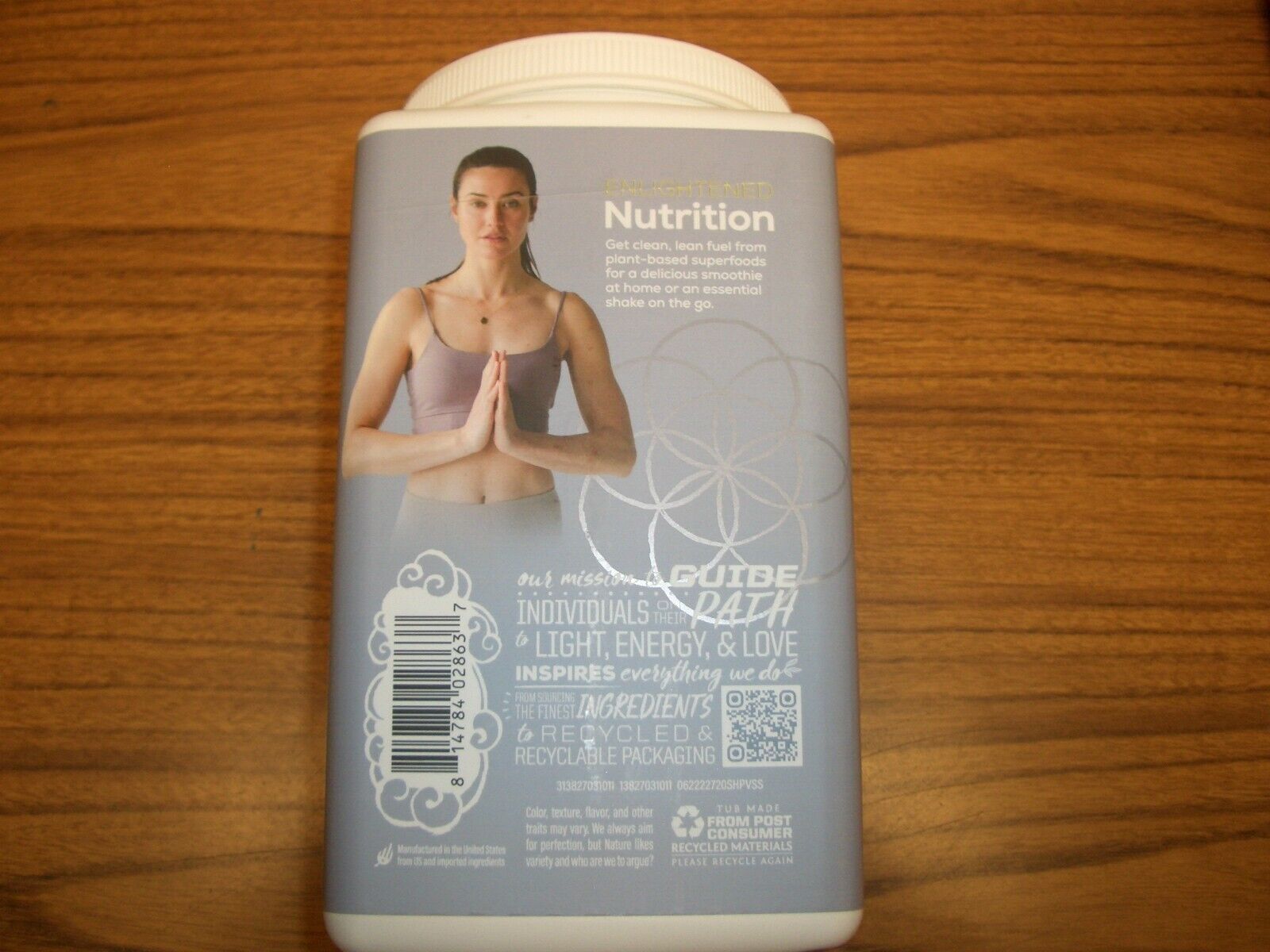 SUNWARRIOR Lean Superfood Shake - Vanilla - 720g
