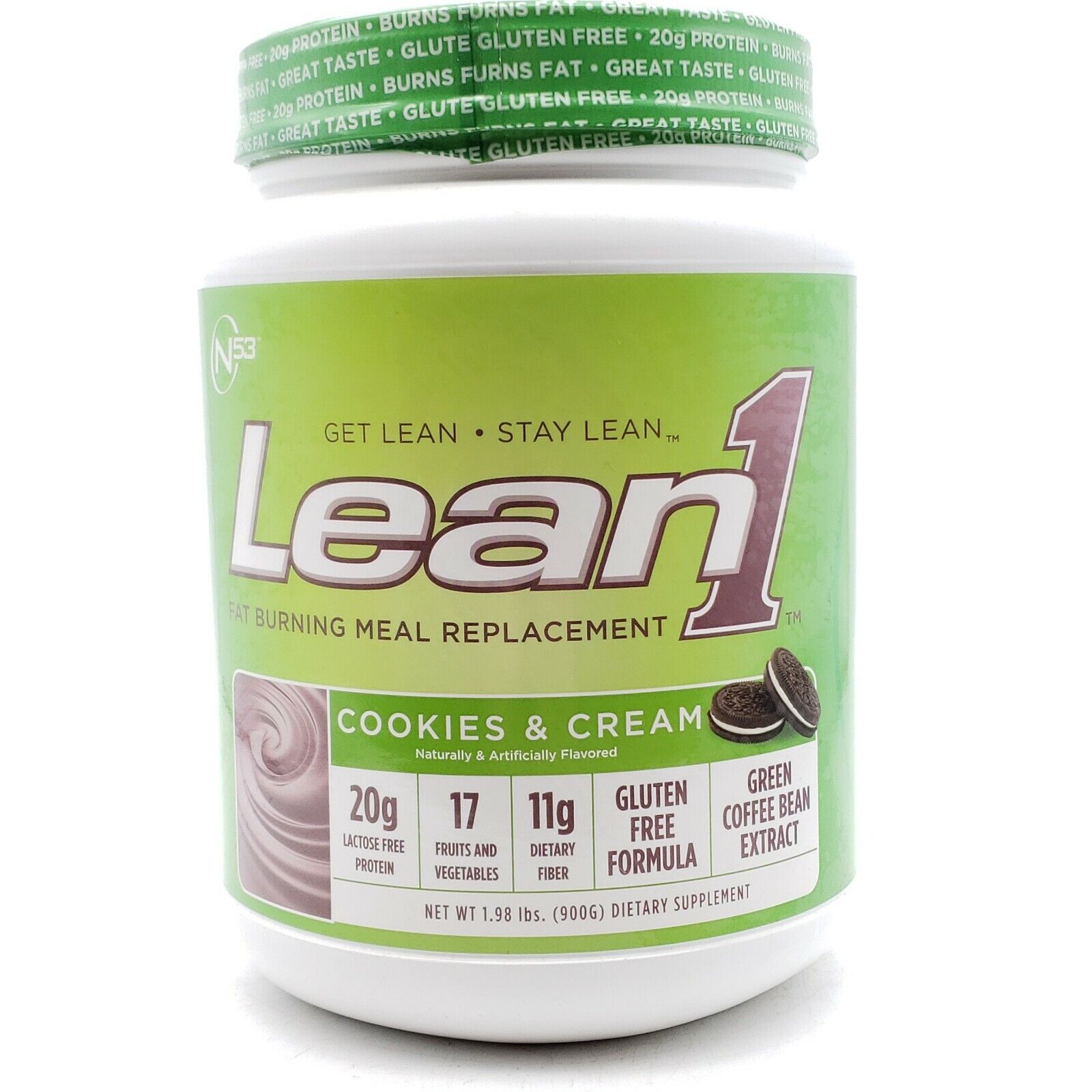 Nutrition 53 Lean1 - Cookies & Cream Protein