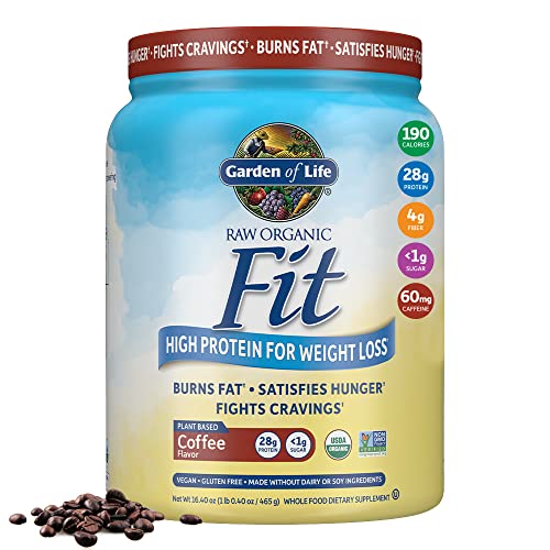 Organic Fit Vegan Coffee Protein Powder - 10 Servings