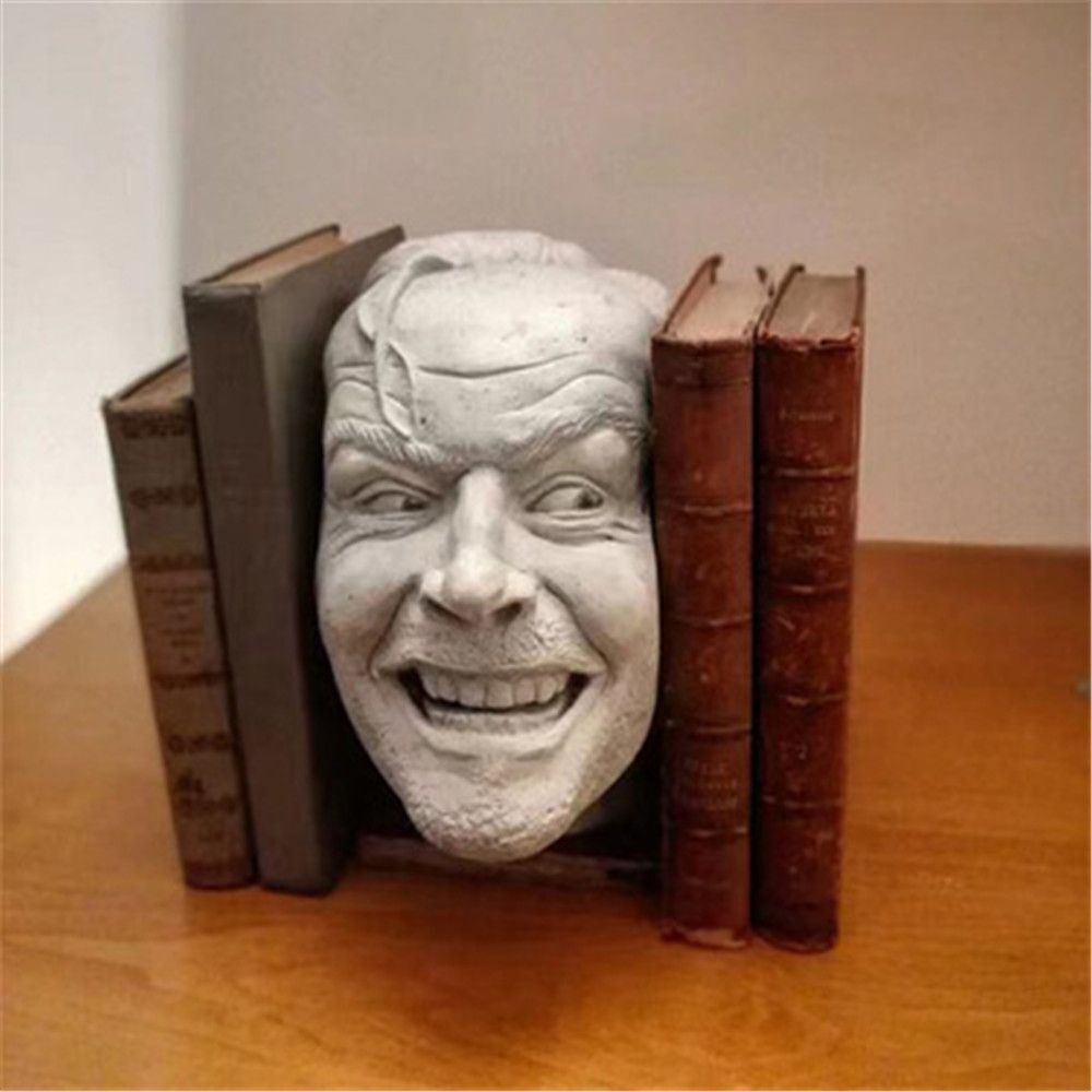 The Shining Bookshelf: Funny Sculpture for Protein Enthusiasts