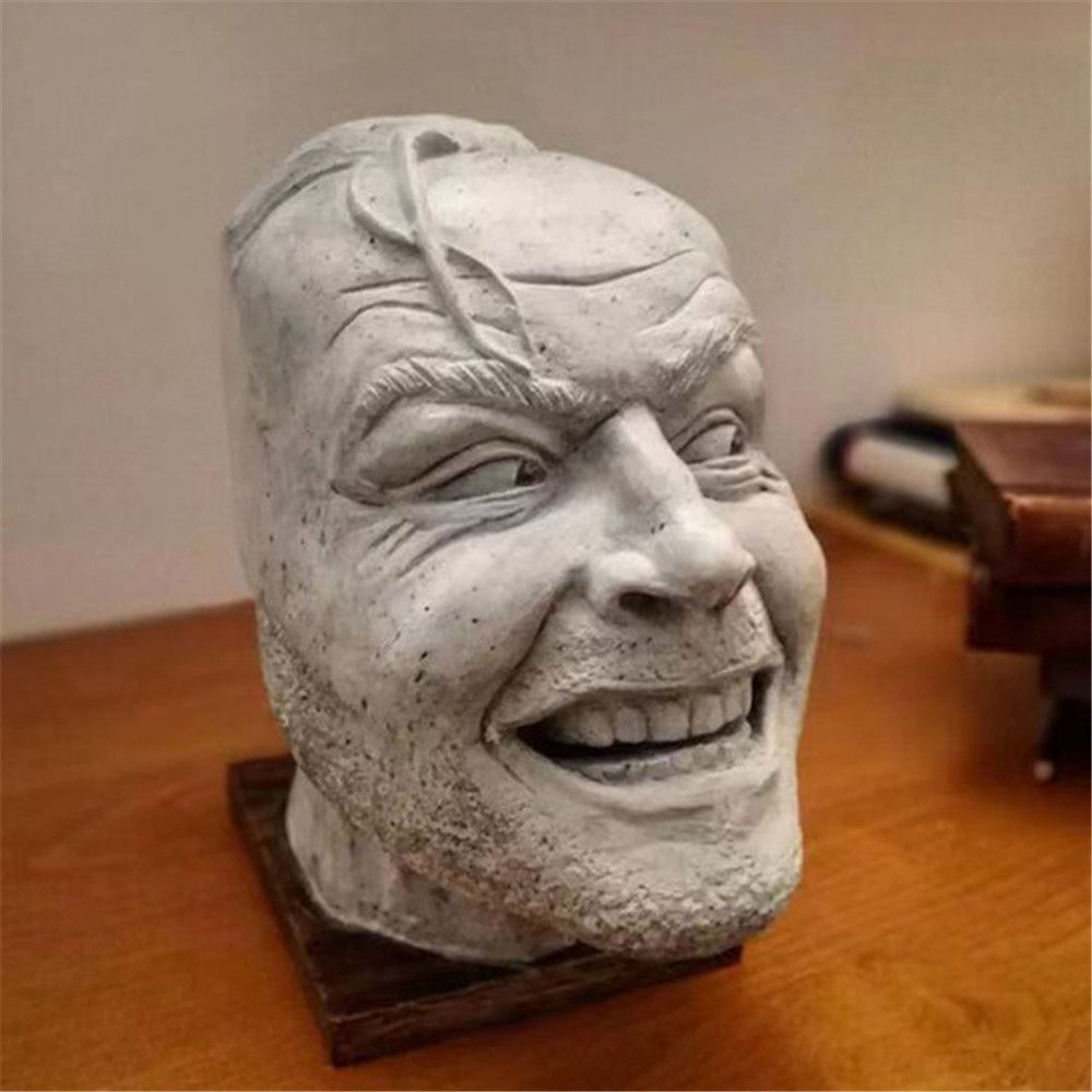 The Shining Bookshelf: Funny Sculpture for Protein Enthusiasts