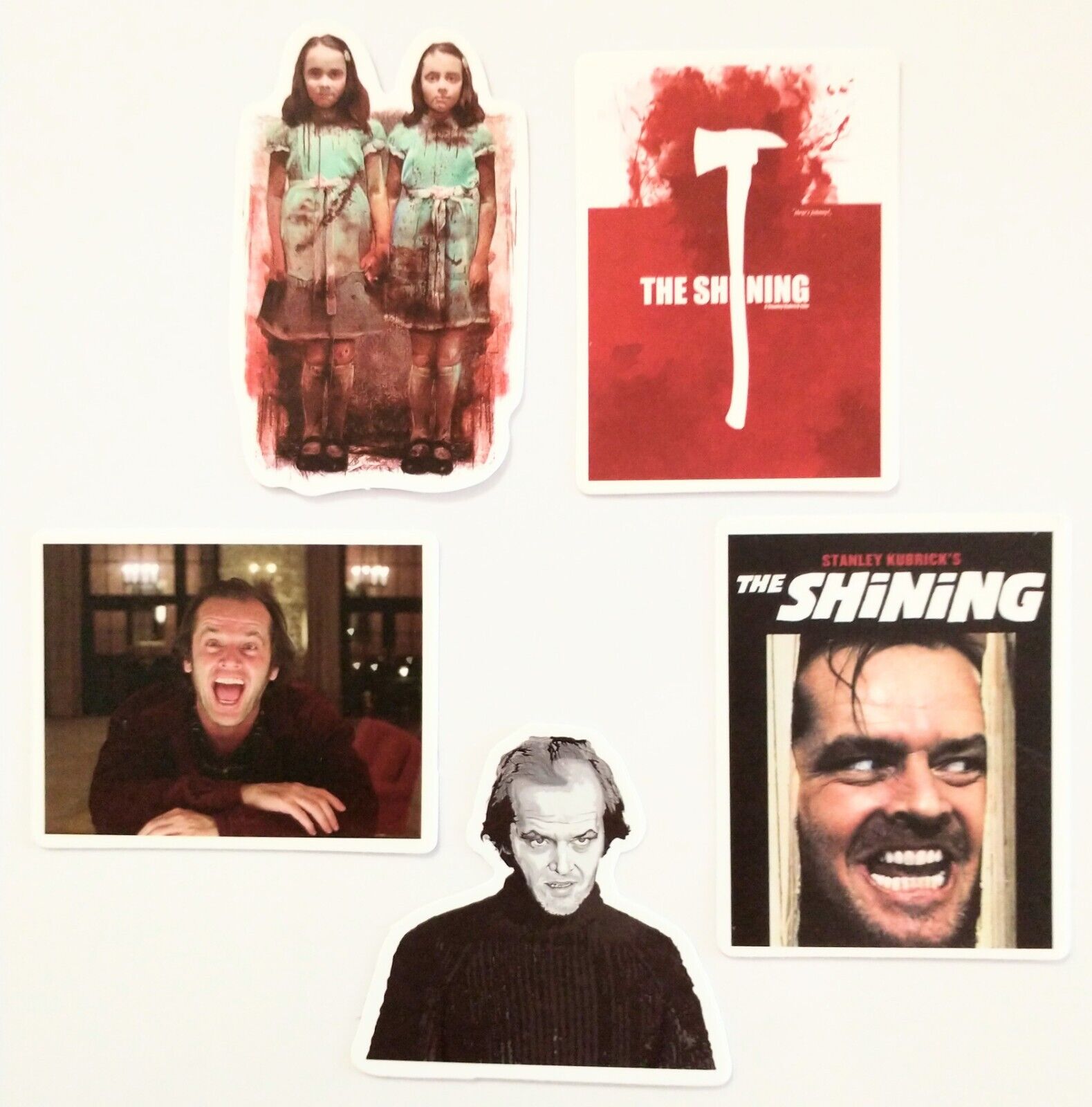 Shining Movie Art Stickers Set - Jack Nicholson!