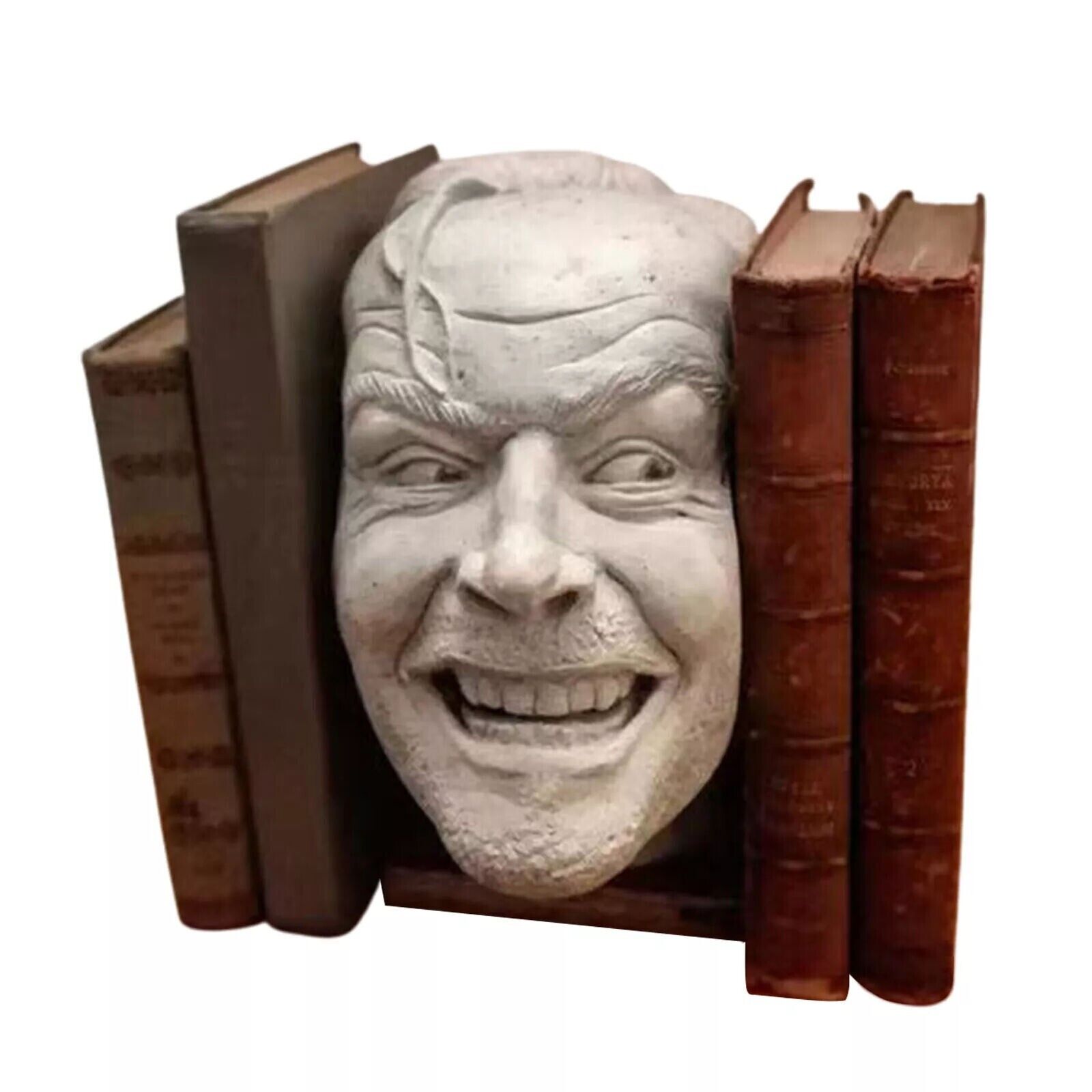 Johnny Sculpture: Shining Resin Desktop Bookend