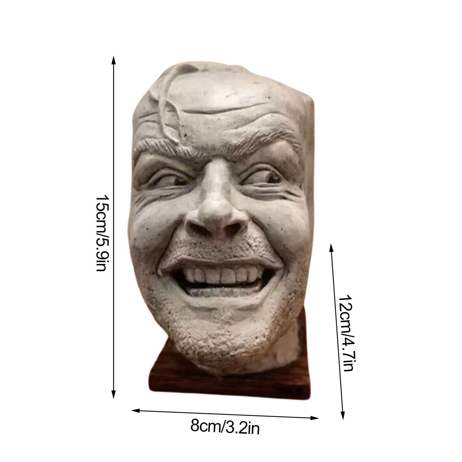 Johnny Sculpture: Shining Resin Desktop Bookend