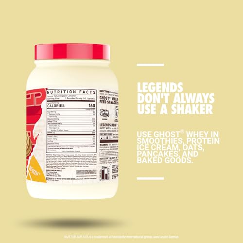 Nutter Butter Ghost Whey Protein, 2lb