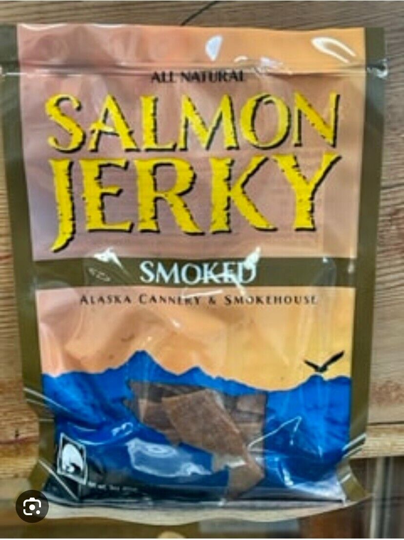 Wild Alaska Smoked Salmon Jerky - All Natural!