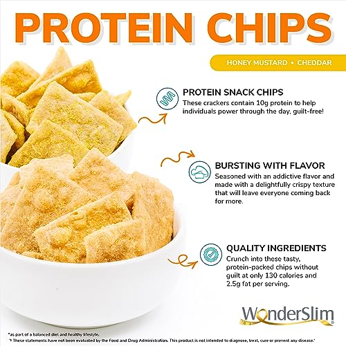 Cheddar Protein Crackers, Gluten-Free, 7ct