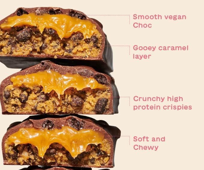 Plant-Based Misfits Protein Bars, Cookie Dough Flavor
