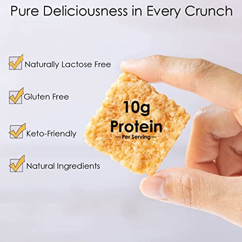 Pepper Jack Cheese Crisps - High Protein Keto Snack