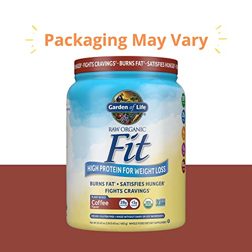 Organic Fit Vegan Coffee Protein Powder - 10 Servings