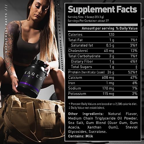 Premium Casein Protein - Vanilla/Chocolate PB (25 Servings)