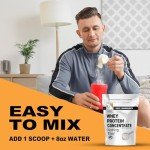 USA-made Unflavored Whey Protein Concentrate - 1.25lb