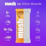 MOSH Peanut Butter Crunch Protein Bars (12-pack)