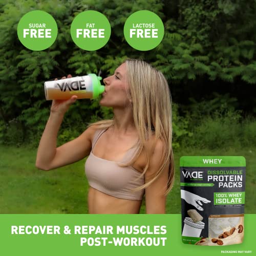 Dissolvable Whey Protein Packs | Low Carb, Tasty