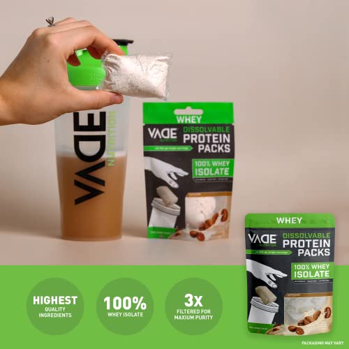 Dissolvable Whey Protein Packs | Low Carb, Tasty